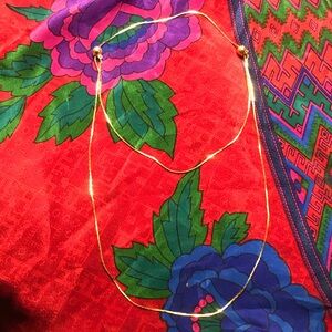 Vintage Gold Adjustable Double Layer Chain Necklace